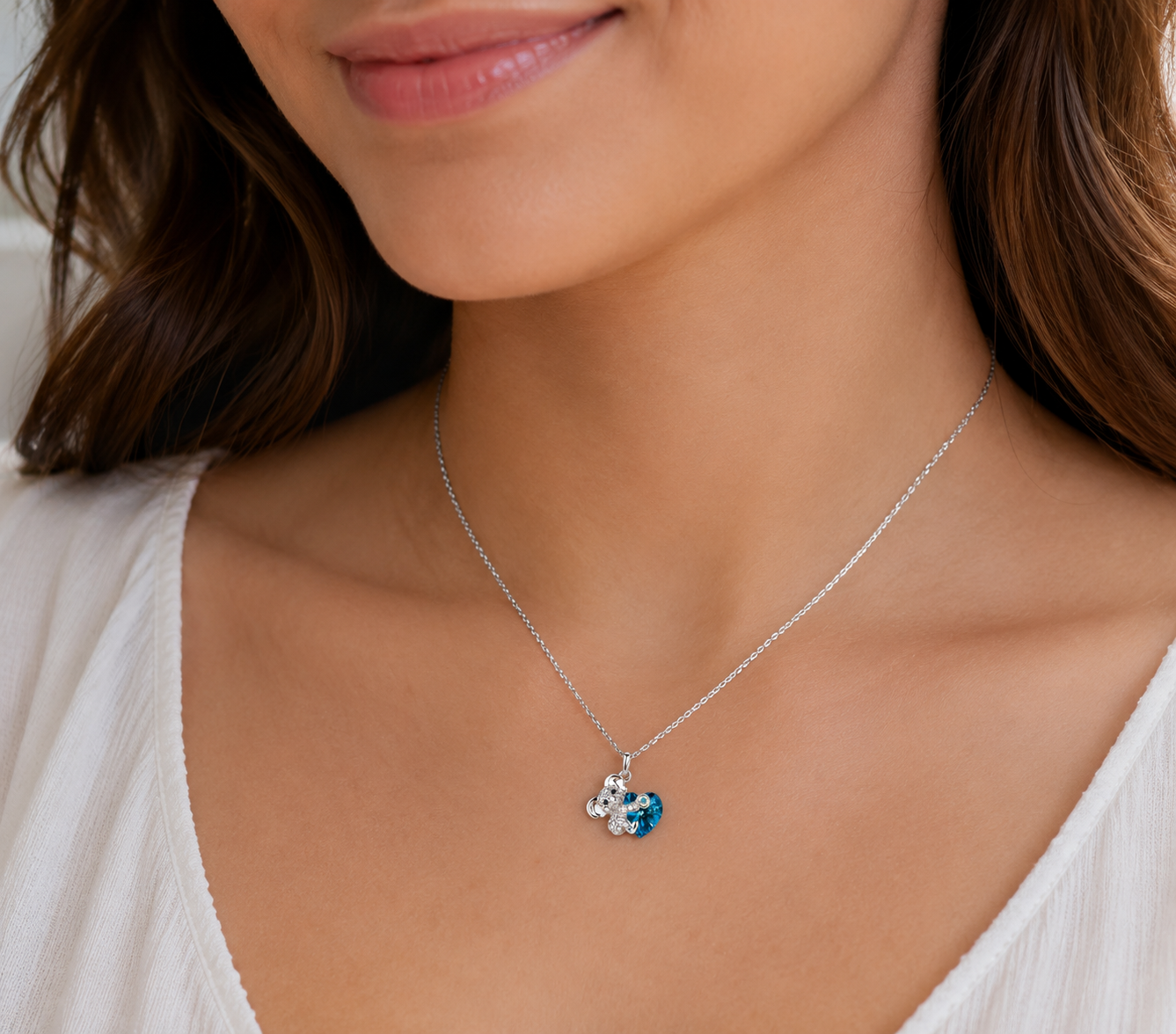 Love You Beary Much Necklace
