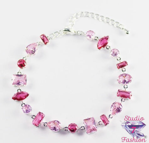 Pink Mosaic Bracelet