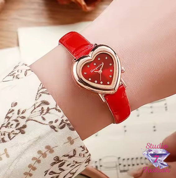 Sweetheart Watch-Red