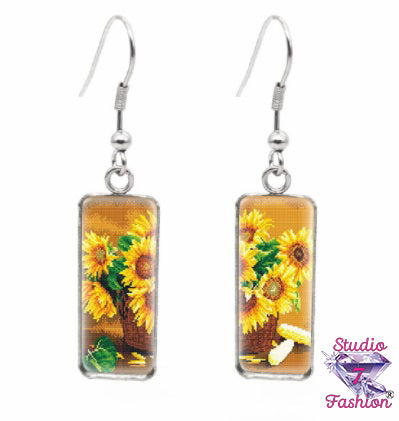 Sunflower Harvest Earrings