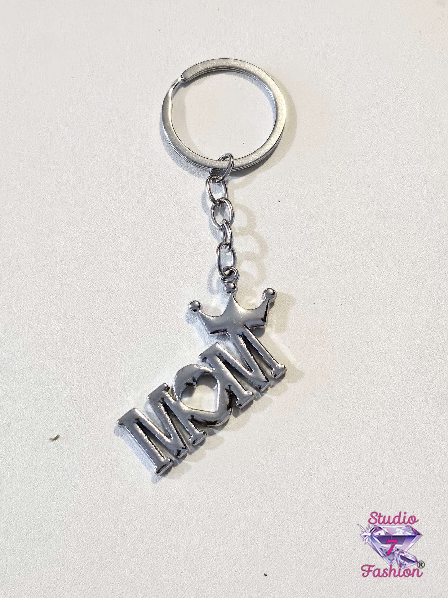 Mom's Crown Keychain