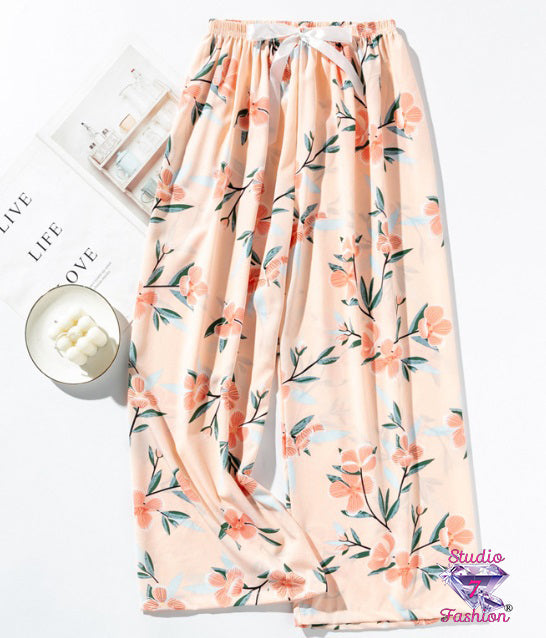 Pink Blooms Lounge Pants