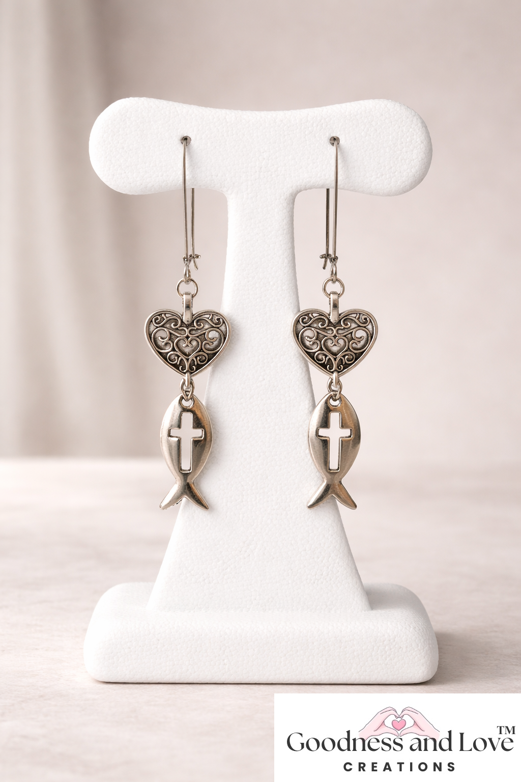 Faith Anchored Love Earrings