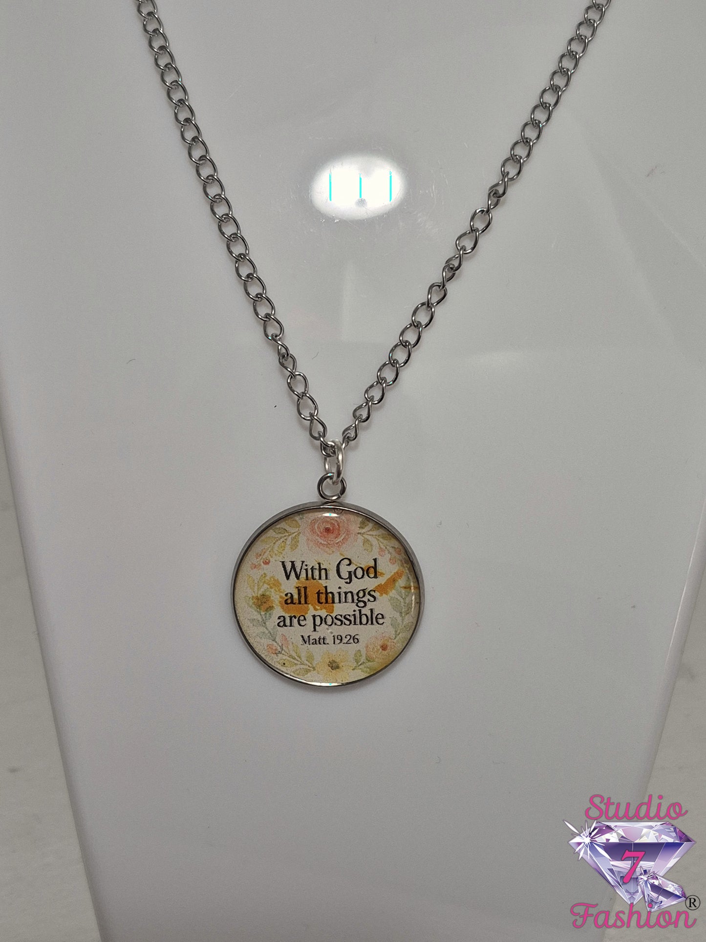 All Things Possible Faith Necklace