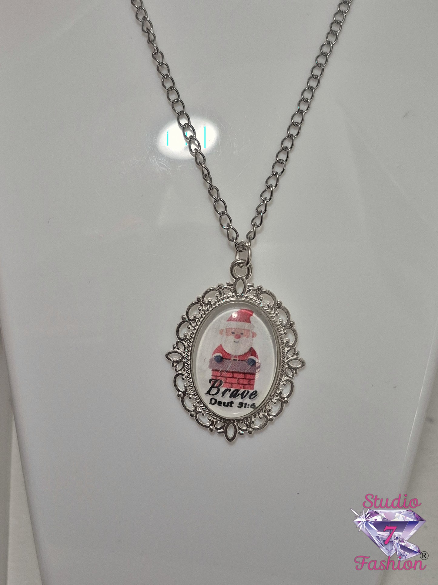 Brave Santa Necklace