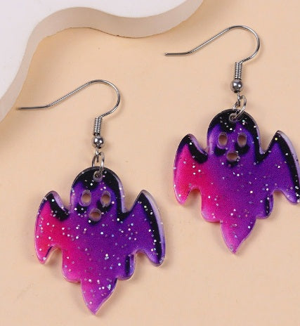 Galaxy Ghost Earrings