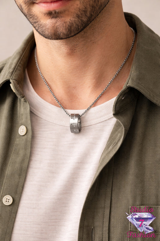 The Infinite Cross Core Necklace Silver