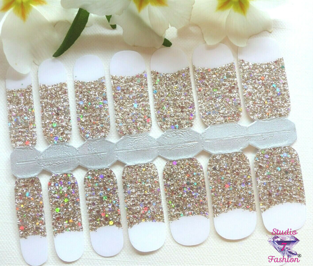 Glitter Glam Nail Wraps