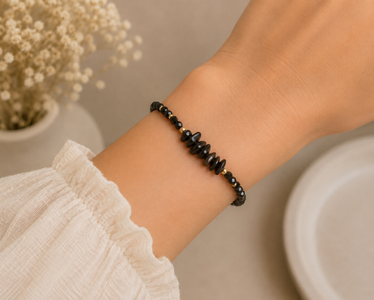 Minimalist Stacking Stone Bracelet