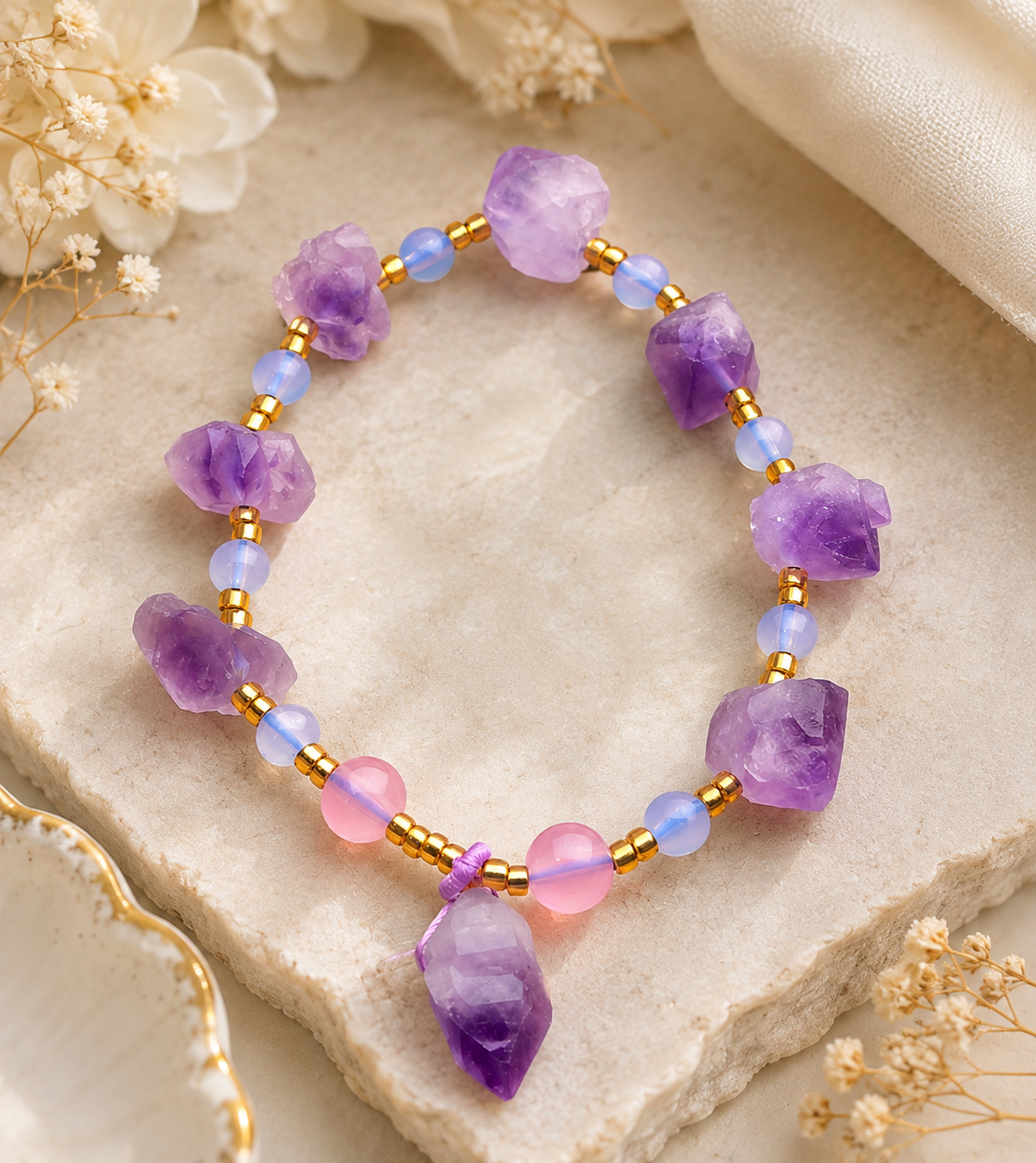 Enchanted Amethyst Bracelet