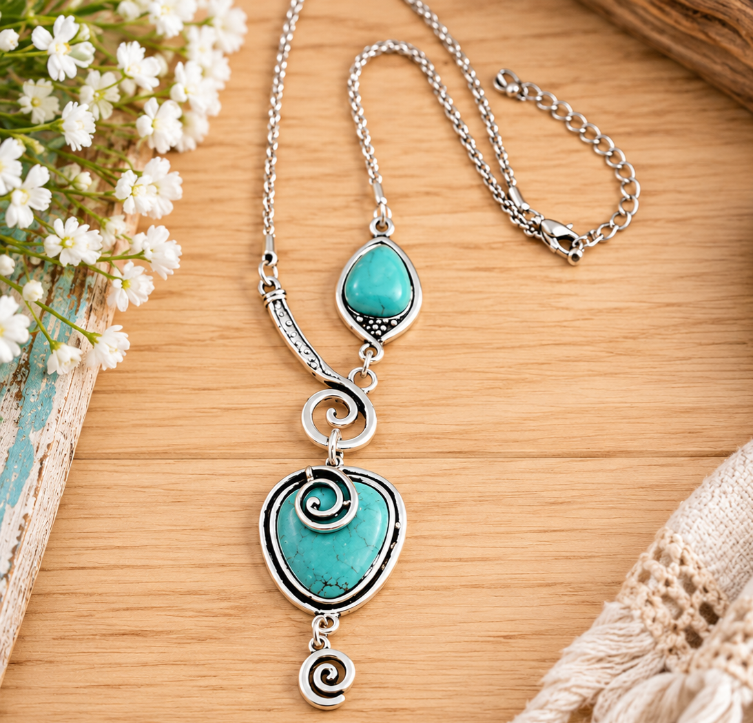 Turquoise Whimsy Necklace