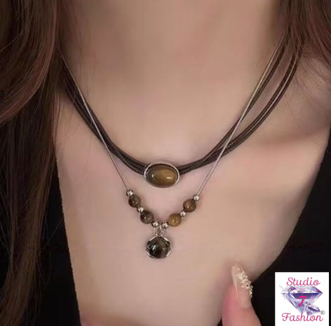 Urban Nomad Choker Necklace Pair