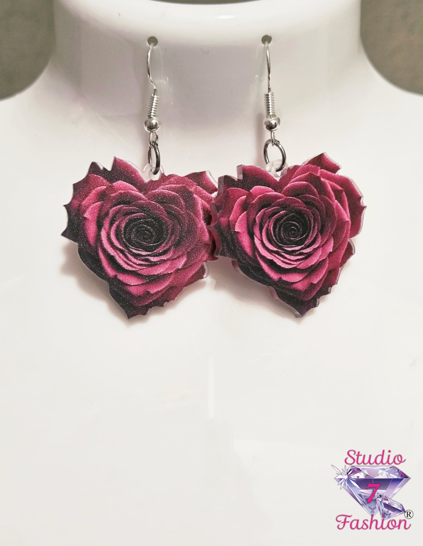 Eternal Rose Earrings