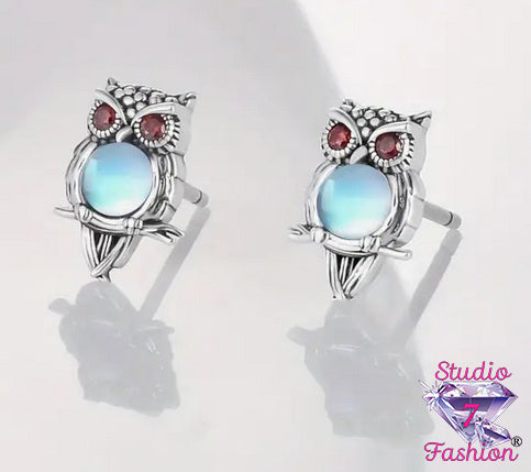 Wise Owl Stud Earrings