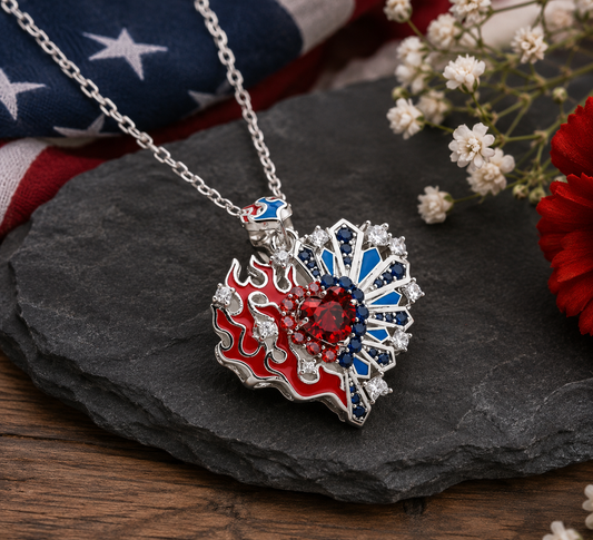 Freedom Flame Necklace