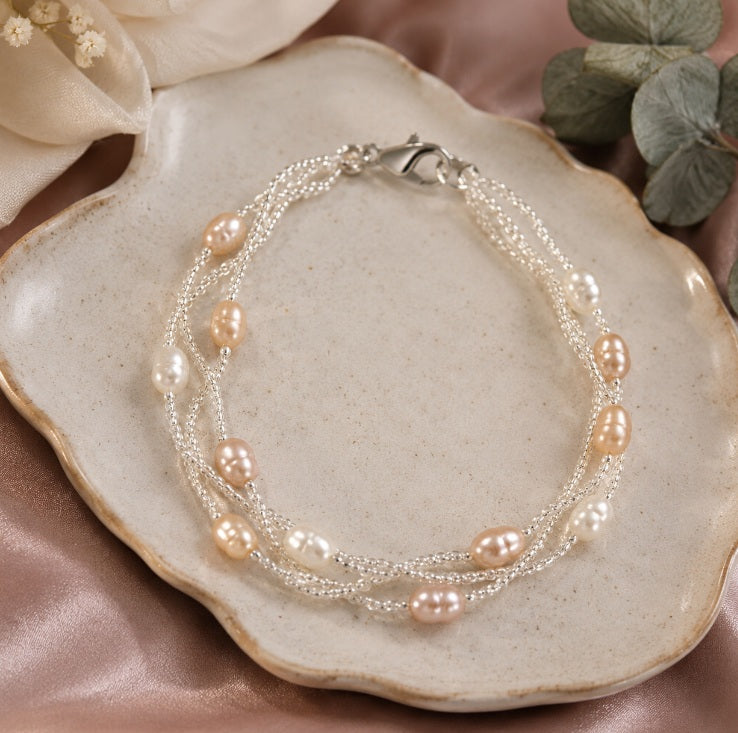 Classic Charm Pearl Bracelet