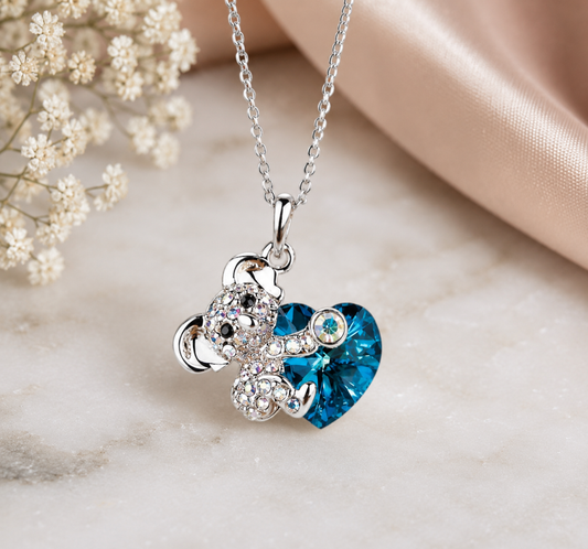Love You Beary Much Necklace