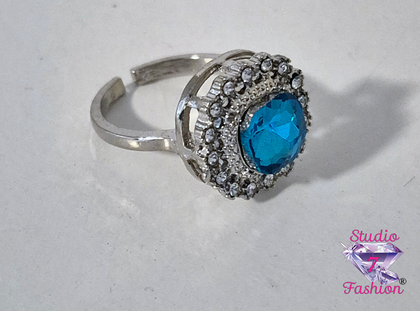 Ocean Glimmer Necklace, Earring and Ring Set