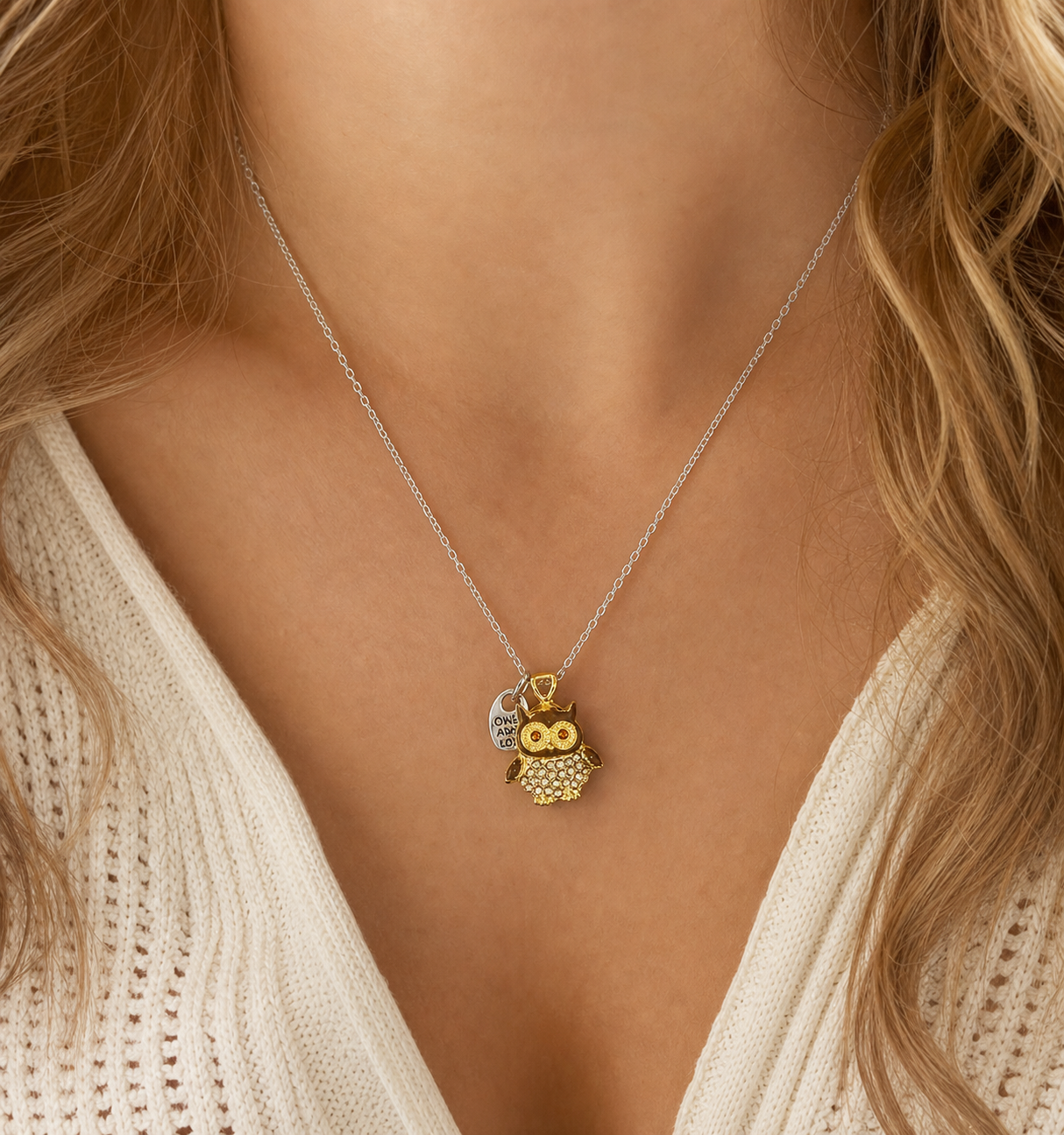 Owl Pendant Necklace | Studio7Fashion,Studio7Fashion