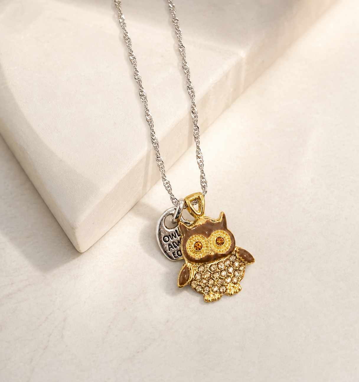 owl necklace, owl jewelry, pendant necklace, nature inspired jewelry, gold necklace, silver necklace, gift for owl lover, Studio7Fashion,Studio7Fashion