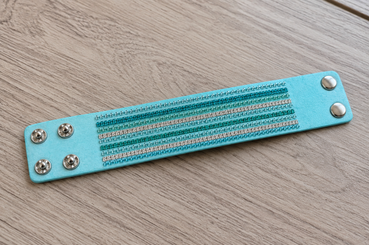 Sparkle and Shine Snap Cuff Bracelet