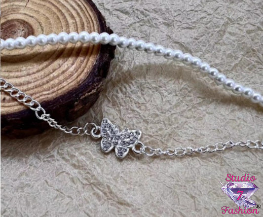 Flutter & Flow Pearl Butterfly Bracelet