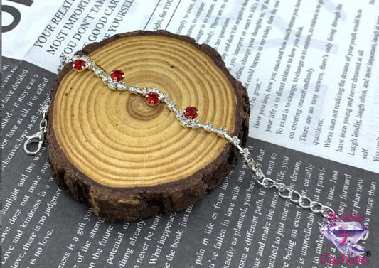 Ruby Ripple Bracelet