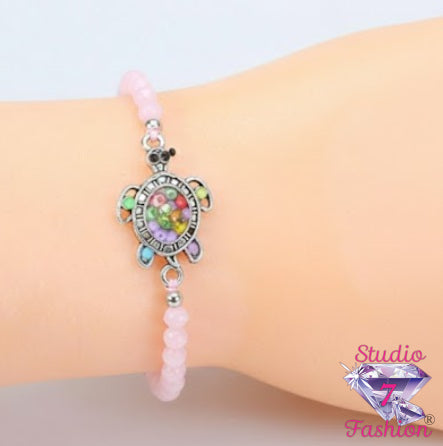 Kaleidoscope Sea Turtle Bracelet