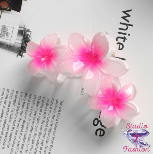 Paradise Plumeria Hair Claw