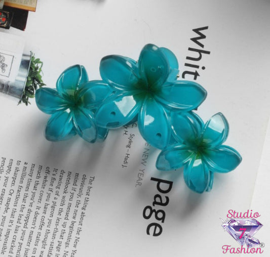 Paradise Plumeria Hair Claw