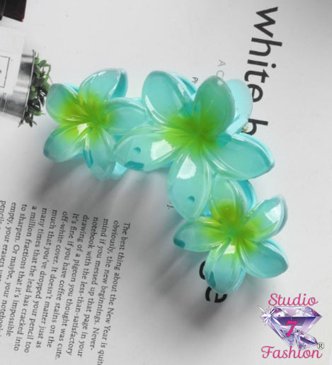 Paradise Plumeria Hair Claw