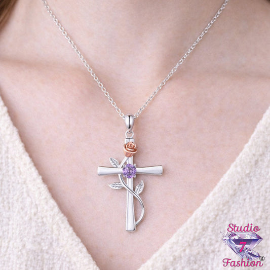 Rose of Sharon Necklace