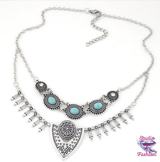 Southwest Style Turquoise Necklace