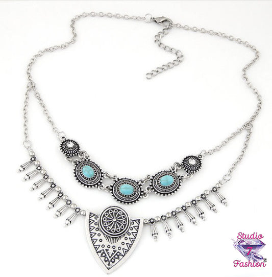 Southwest Style Turquoise Necklace