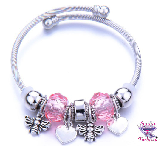 Honeybee Pink Bracelet
