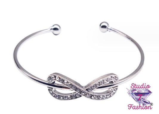 Infinity Rhinestone Bracelet