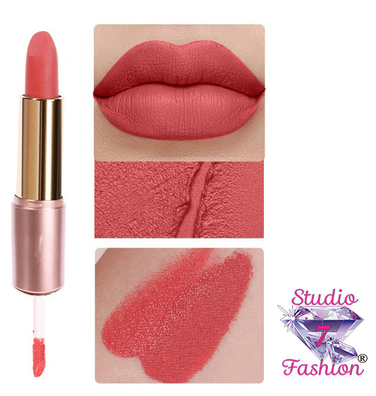 Peachy Nude 2 in 1 Lipstick