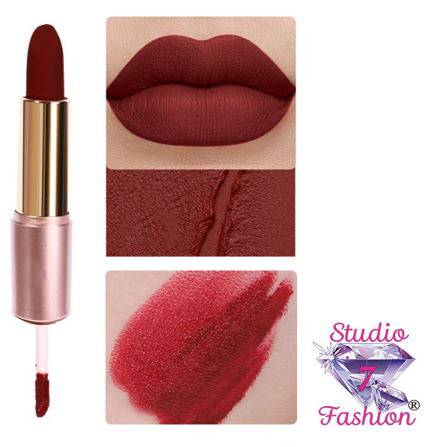 Rich Red 2 in 1 Lipstick