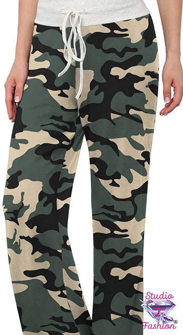 Camo Flare Lounge Pants