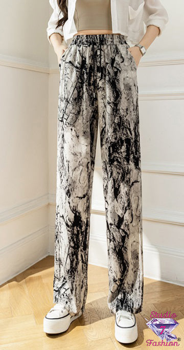 Abstract Workout Pants