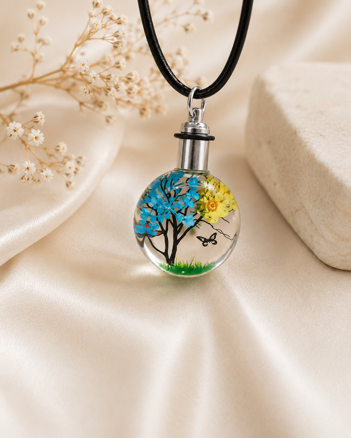 Enchanted Meadow Terrarium Necklace