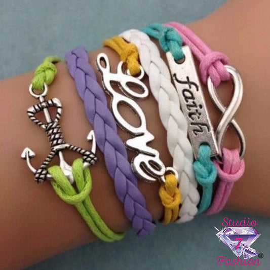 Infinity Faith Love Bracelet