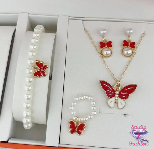 Ruby Mariposa Set