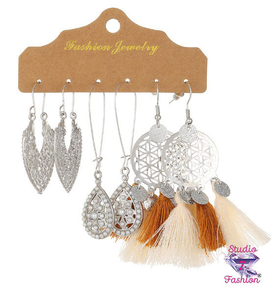 Bohemian Elegance Earring Set