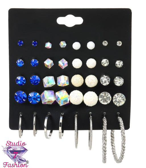 Celestial Silver Earrings