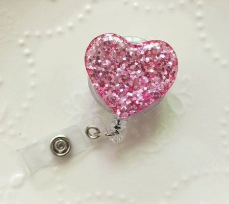 Sparkling Heart Badge Reel