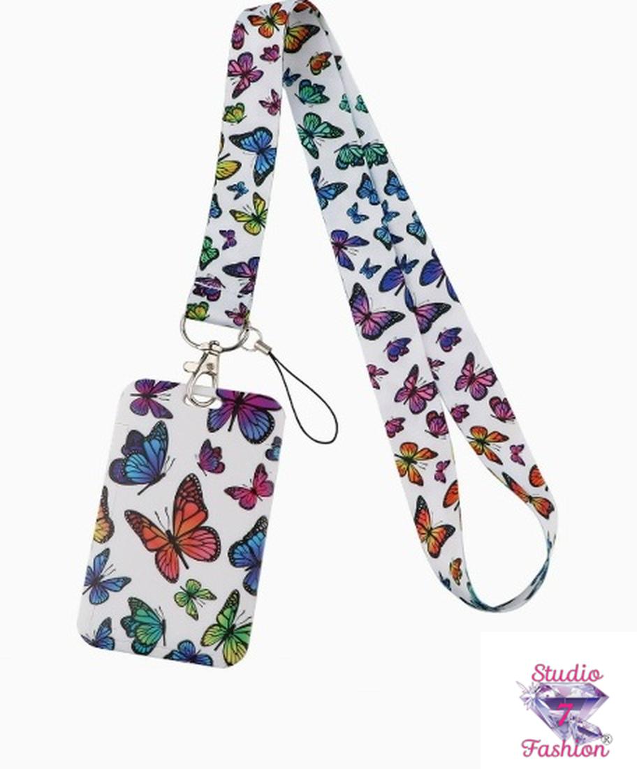 Monarch Meadows Lanyard and ID Holder