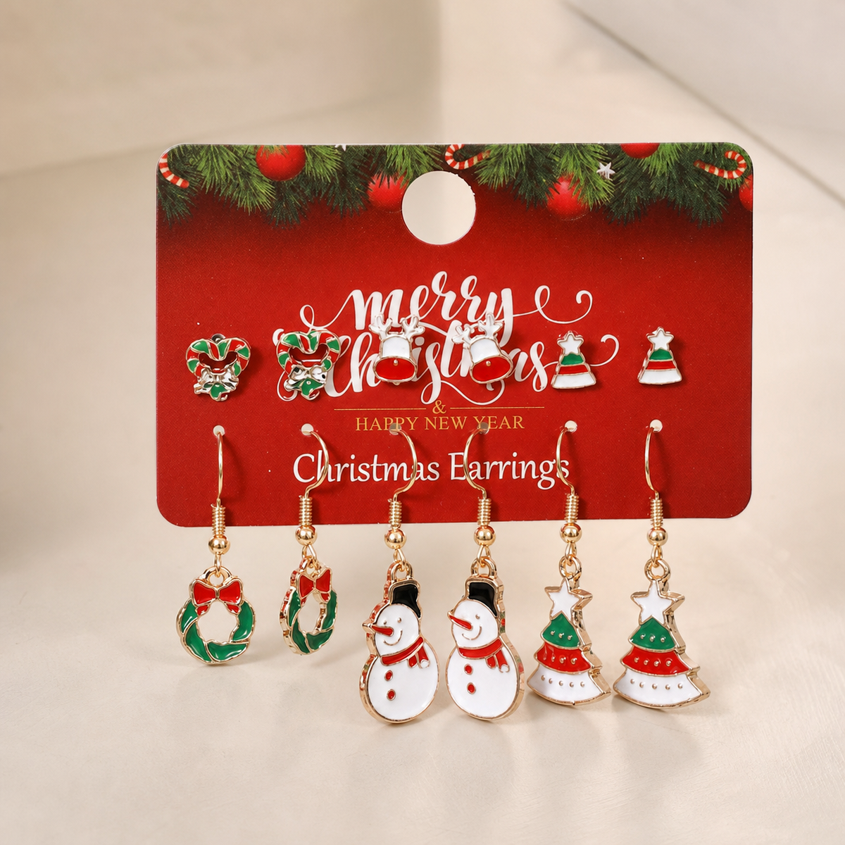 earrings, Christmas earrings, holiday jewelry, Christmas jewelry, stud earrings, dangle earrings, red earrings, green earrings, festive accessories, holiday gift, Christmas party,Studio7Fashion