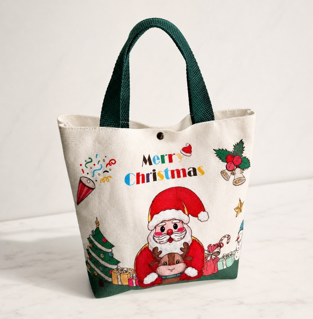 purse, Christmas purse, Santa purse, holiday bag, Christmas gift, festive accessory, holiday tote, Christmas,Studio7Fashion