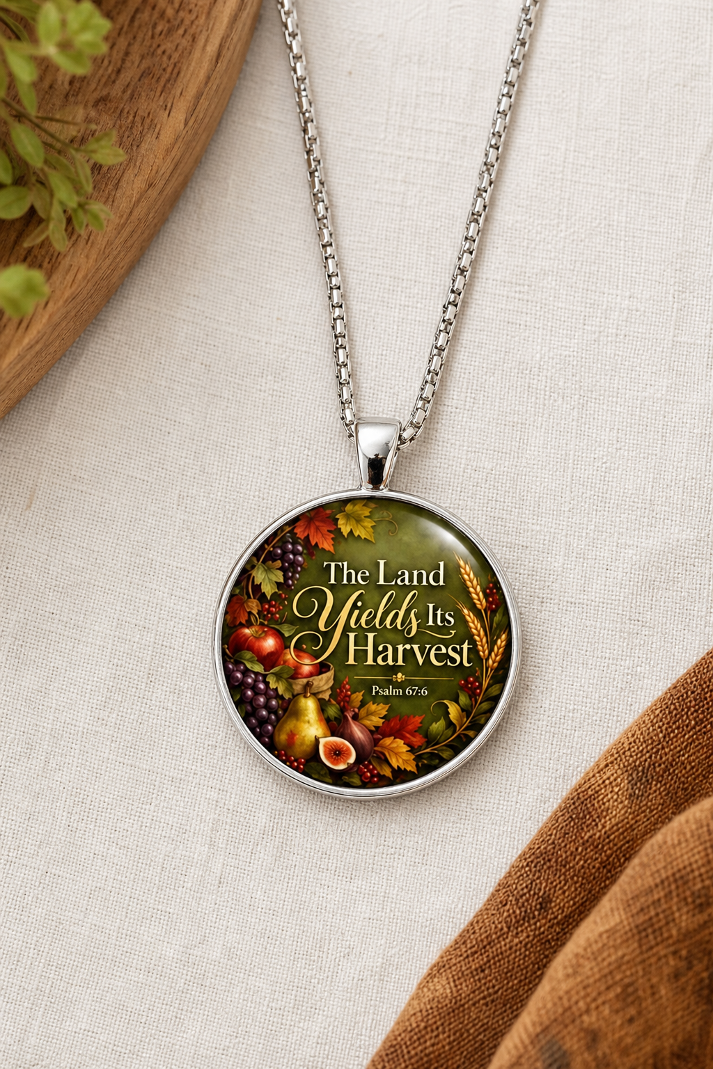The Land Yields Its Harvest Harvest Necklace,Studio7Fashion